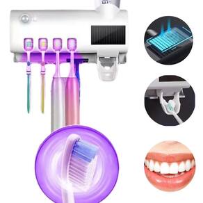 Suporte De Parede Uv Com Espaço Para Creme Dental