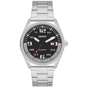 Relógio Orient Masculino Ref: Mbss1489 P2Sx Solar Prateado