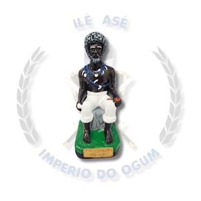 Imagem De Gesso 20Cm - Pai Joaquim De Angola
