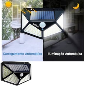 Luz Solar Externa Para Área Externa Alta Potência