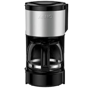 Cafeteira ARNO Filtro Perfectta 12 Xicaras INOX - 8010000817  PRETO/INOX  110 VOLTS