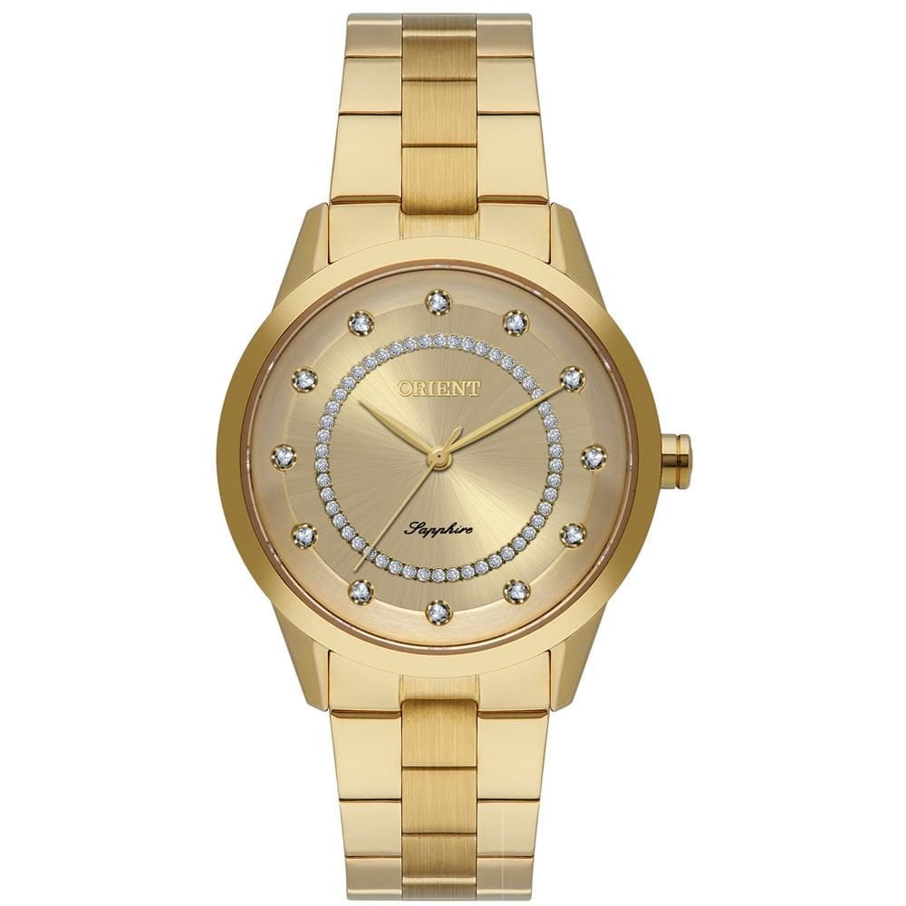 Relógio Orient Feminino Ref: Fgss0237 C1kx Fashion Dourado