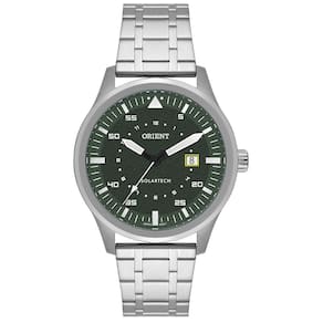 Relógio Orient Masculino Ref: Mbss1487 E1sx Solar Prateado