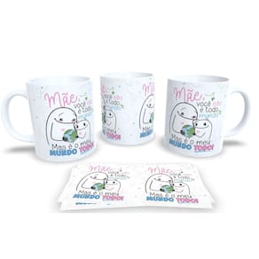 Caneca Flork Estilo Meme para Mãe – Presente Único e Bem-Humorado