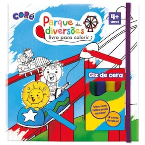 Livro para Colorir - Parque de Diversoes TOYSTER