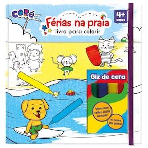 Livro para Colorir - Ferias na Praia TOYSTER