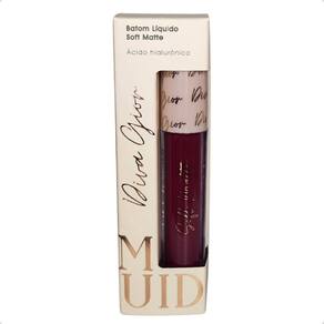 Batom Liquido Soft Matte Diva Gior Autêntica 4ml Conforto Longa Duração e Cor Intensa