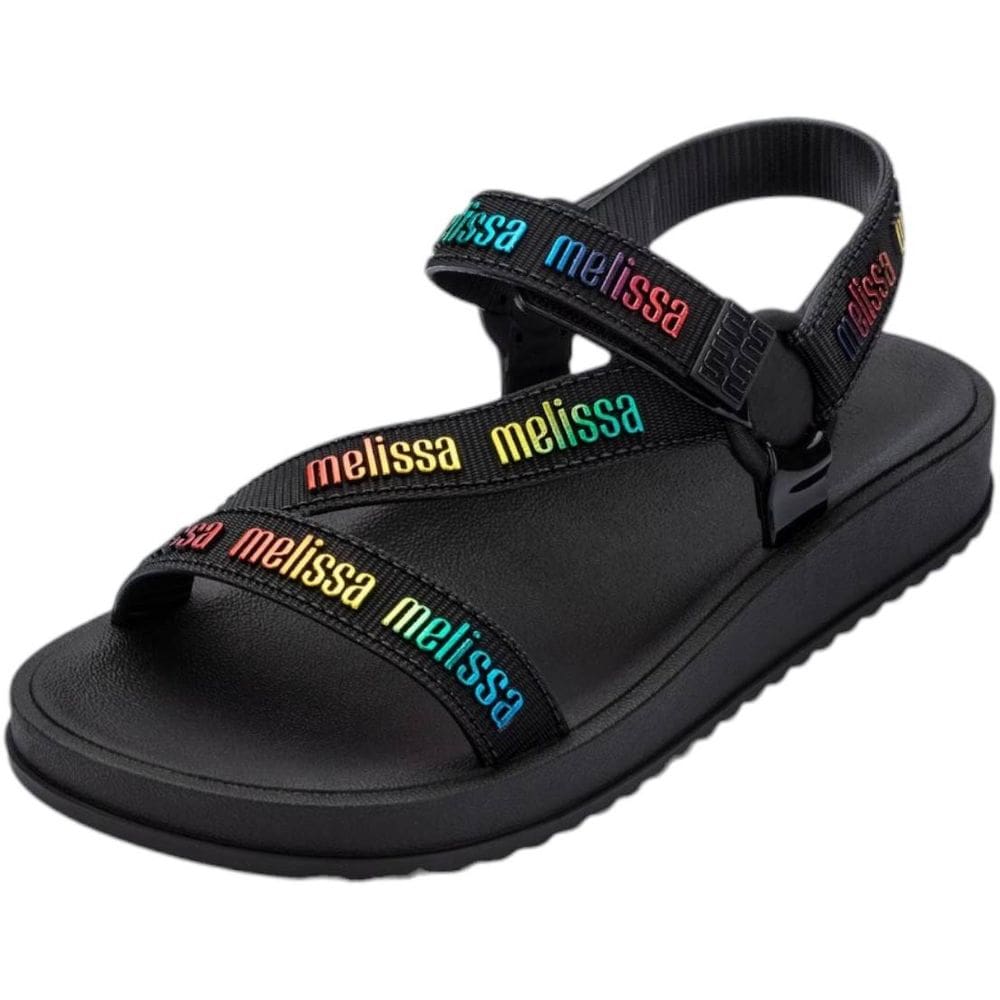 Sandália Feminina Conforto Moderna Stripes M Lover Melissa