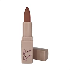 Batom Bala Matte Diva Gior Nude Rose 3,5g Vegano Sofisticado e de Longa Duração