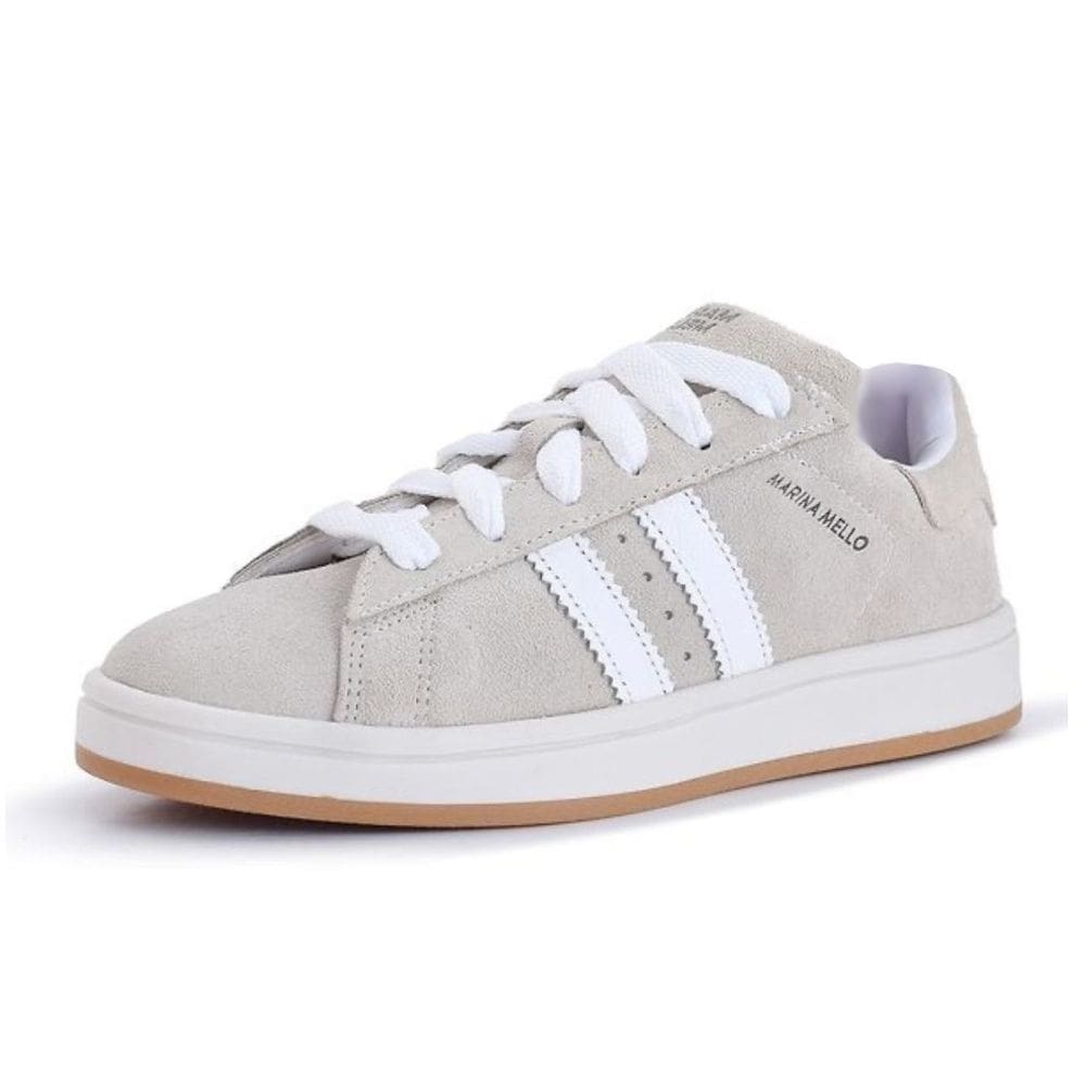 Tênis Feminino Casual Conforto Camurça Rayssa Marina Mello