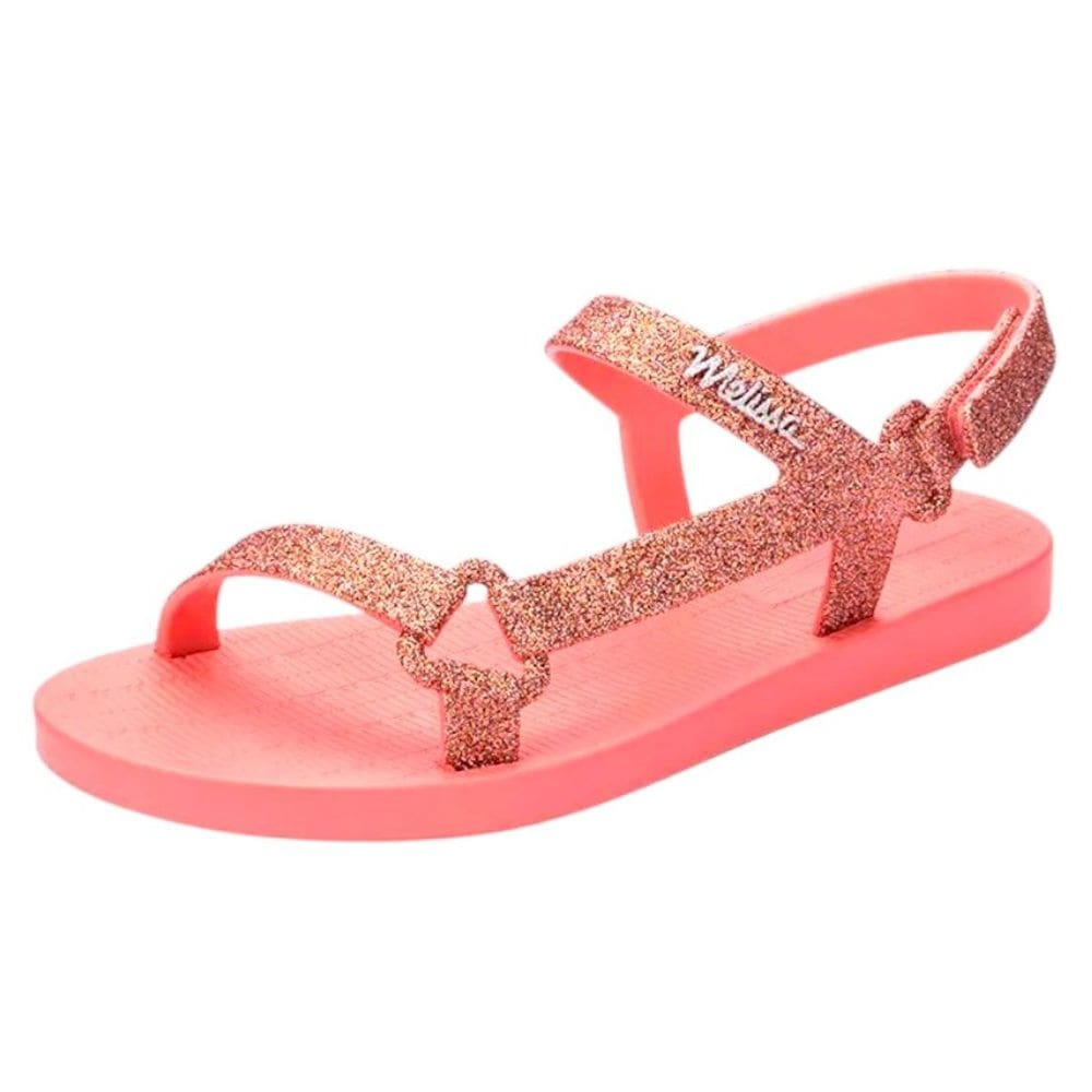 Sandalia Infantil Menina Brilho Sun Downtown Ii Mini Melissa