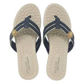 Chinelo Rasteiro Feminino Conforto Circulação Brilho Modare
