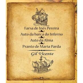 Livro Farsa De Ines Pereira Auto Da Barca Do Inferno N:83