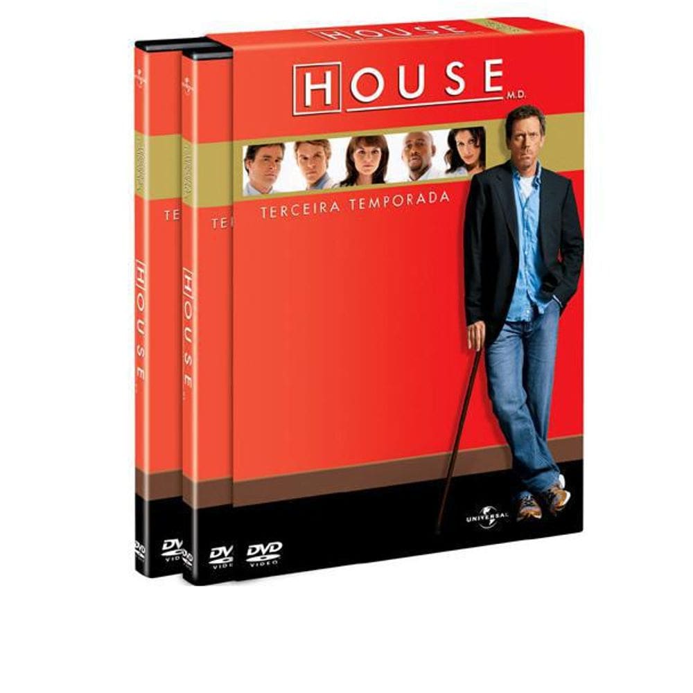 Box House 3ª Temporada  6 Dvds