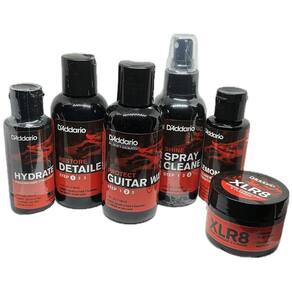 Kit Limpeza Manutenção Profissional Instrumentos Musicais