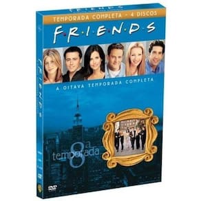 Dvd Friends - 8ª Temporada  Box 4 Dvds