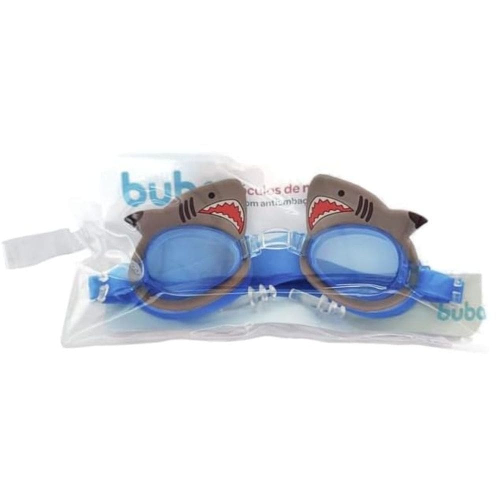 Oculos De Nataçao Baby Tubarao Azul Buba