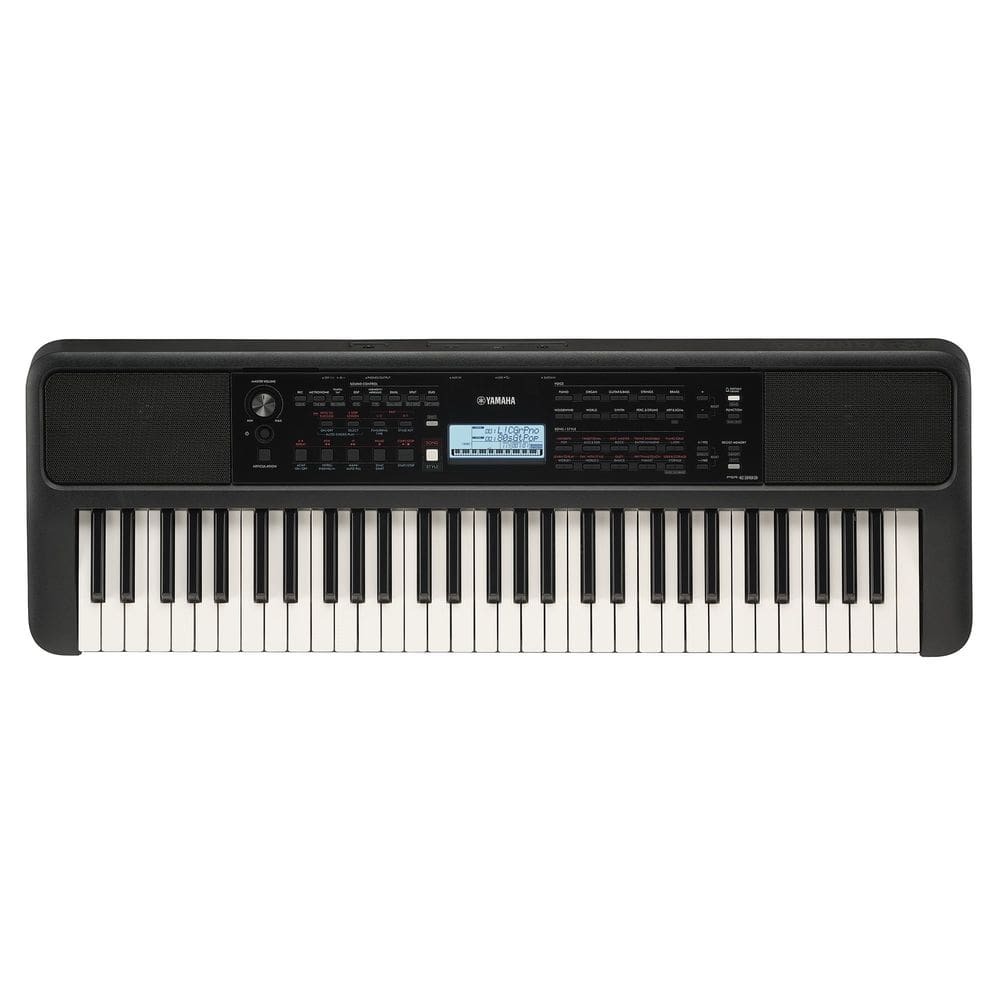 Teclado Arranjador 61 Teclas Sensitivas PSR E383 com Fonte Bivolt Yamaha