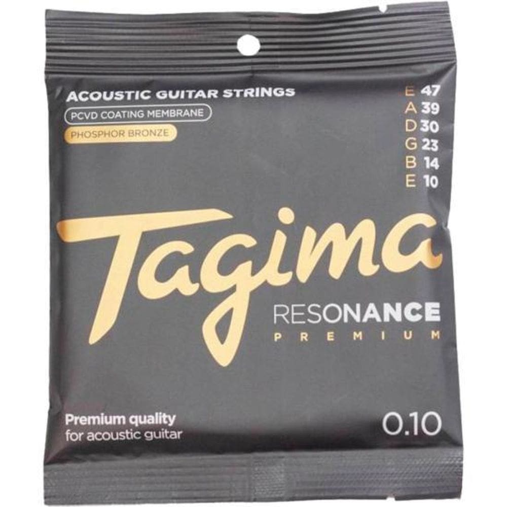Encordoamento Para Violão .010-.047 Resonance Premium Tagima [F002]