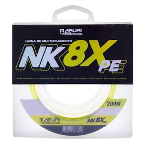 Linha Multifilamento Maruri By Nakamura Nk 8x 0,20mm 22,5lb 200m