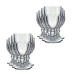 Taça para Água Bristol de Vidro 340ml 12 Unidades - Nadir 0011