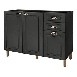 Balcão de Cozinha Firenze 120cm 3 Portas e 2 Gavetas sem Tampo - Indékes