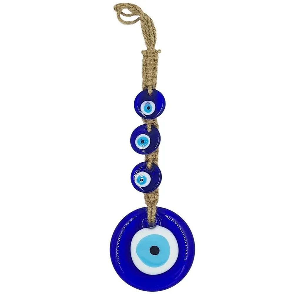 Amuleto Decorativo Olho Grego 31 X 8 Cm - MEYE-08