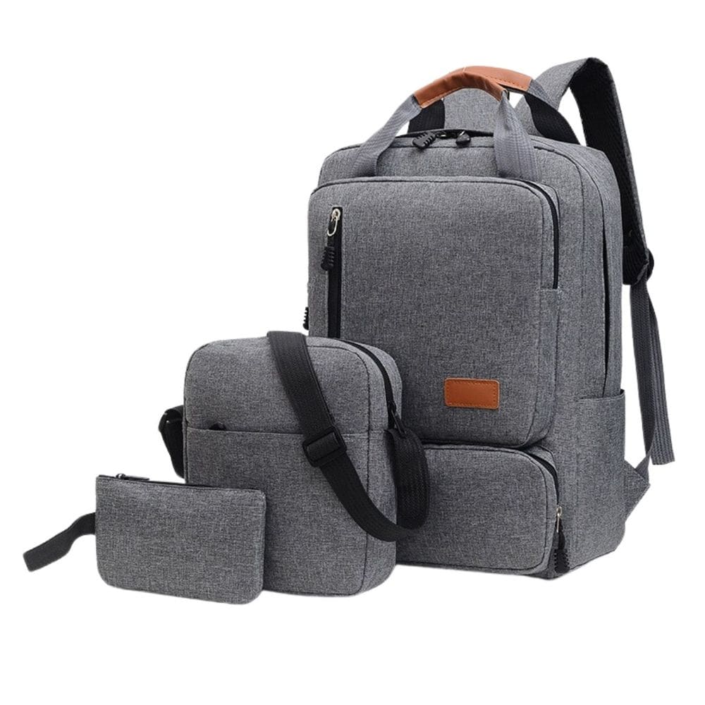 Kit Mochila Executiva Masculina Notebook Escolar Trabalho