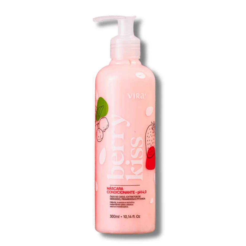 Berry Kiss Mascara Condicionante 300ml - Virá Cosméticos