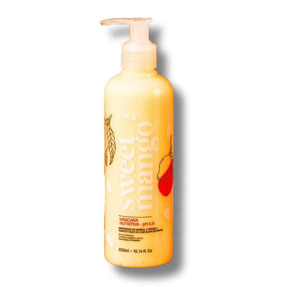 Sweet Mango Mascara Condicionante Nutritiva 300ml - Virá Cosméticos