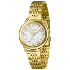 Relógio Lince Feminino Ref: Lrgm028l36 B2kx Casual Dourado