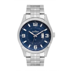 Relógio Condor Masculino Ref: Co2115mzd/3a Casual Prateado
