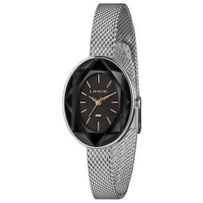 Relógio Lince Feminino Ref: Lrm4830l27 P1sx Oval Mesh Prateado