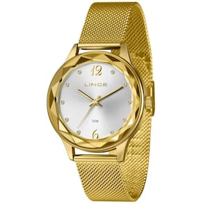 Relógio Lince Feminino Ref: Lrg4826l40 S2kx Casual Mesh Dourado