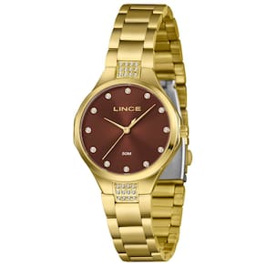 Relógio Lince Feminino Ref: Lrgj181l34 N1kx Fashion Dourado