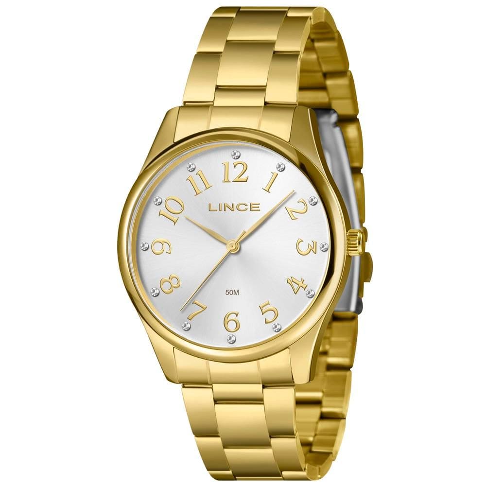 Relógio Lince Feminino Ref: Lrgj177l40 S2kx Casual Dourado