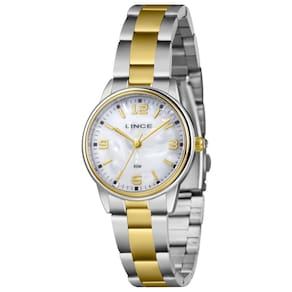 Relógio Lince Feminino Ref: Lrtm026l32 B2sk Casual Bicolor