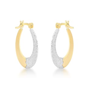 Brinco De Argola Feminino Folheado Ouro 18k Hipoalérgico