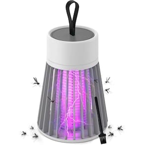 Mosquito Trap Zaer Lâmpada mata de mosquitos portátil Lâmpadas mosquiteiras elétricas LED Luz UV