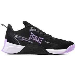 Tênis Everlast Jump 5 Low - Preto/Lilás - Feminino