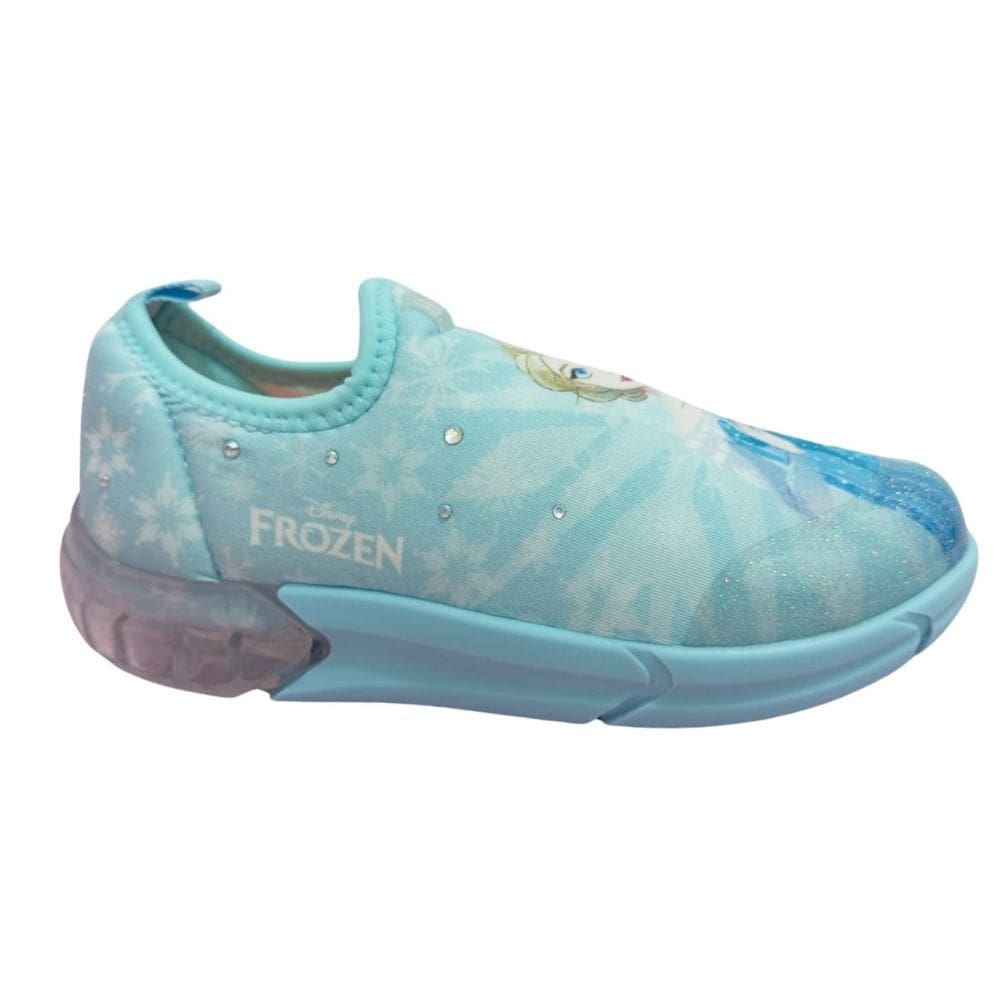 tenis infantil bibi space luz led frozen