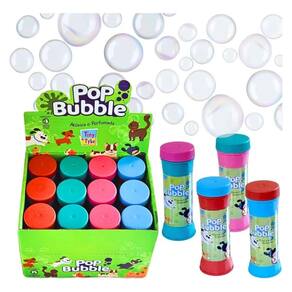Bolha De Sabão Pets Display Com 12 Tubos - Tiny&Tyke