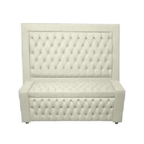 Kit Cabeceira De Cama E Calçadeira Baú Retro Capitonê Botão Encapados King 195 Cm Suede Porcelana Do Lar Móveis