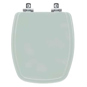 Assento Sanitário Soft Close Laguna Verde Agua Para Vaso Hervy