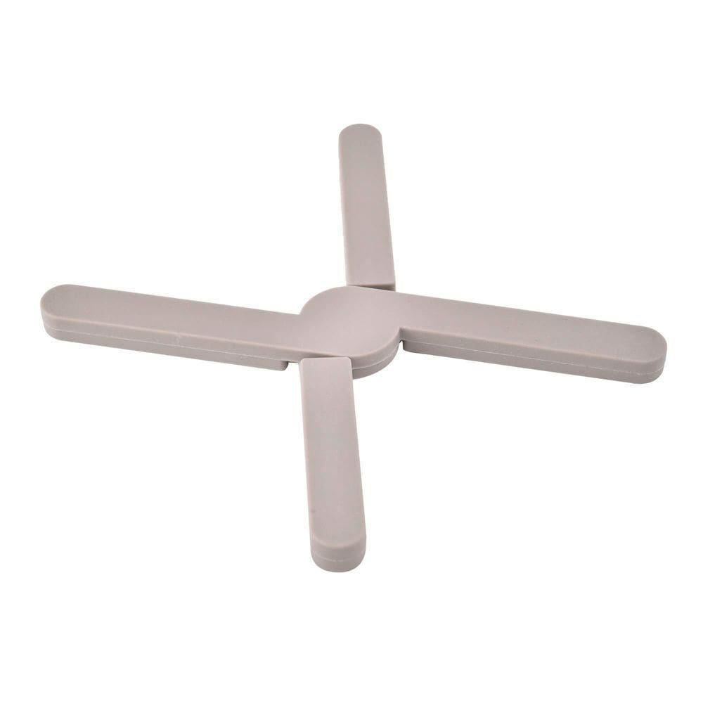 Descanso De Panela Em Silicone Kenya Cinza