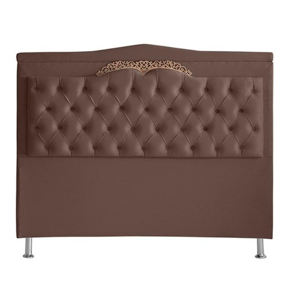 Cabeceira De Cama Madri Casal Queen 160 Cm Suede Rosê Do Lar Móveis E Decoração