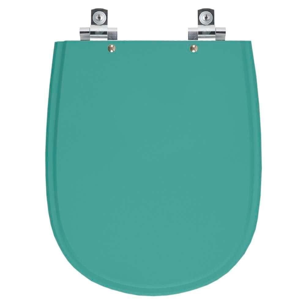 Assento Sanitário Soft Close Paris Aquamarine Para Vaso Ideal Standard