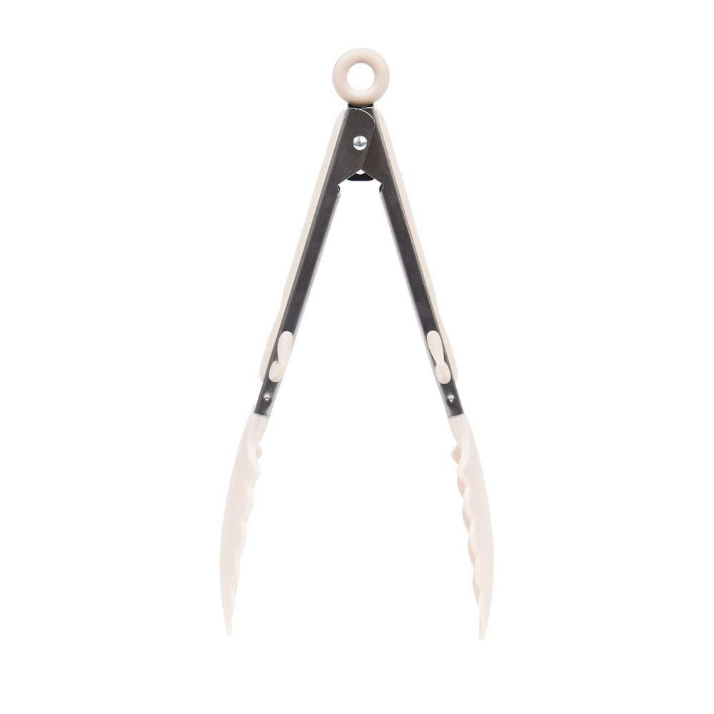 Pinça De Silicone 27cm Spicy Bege