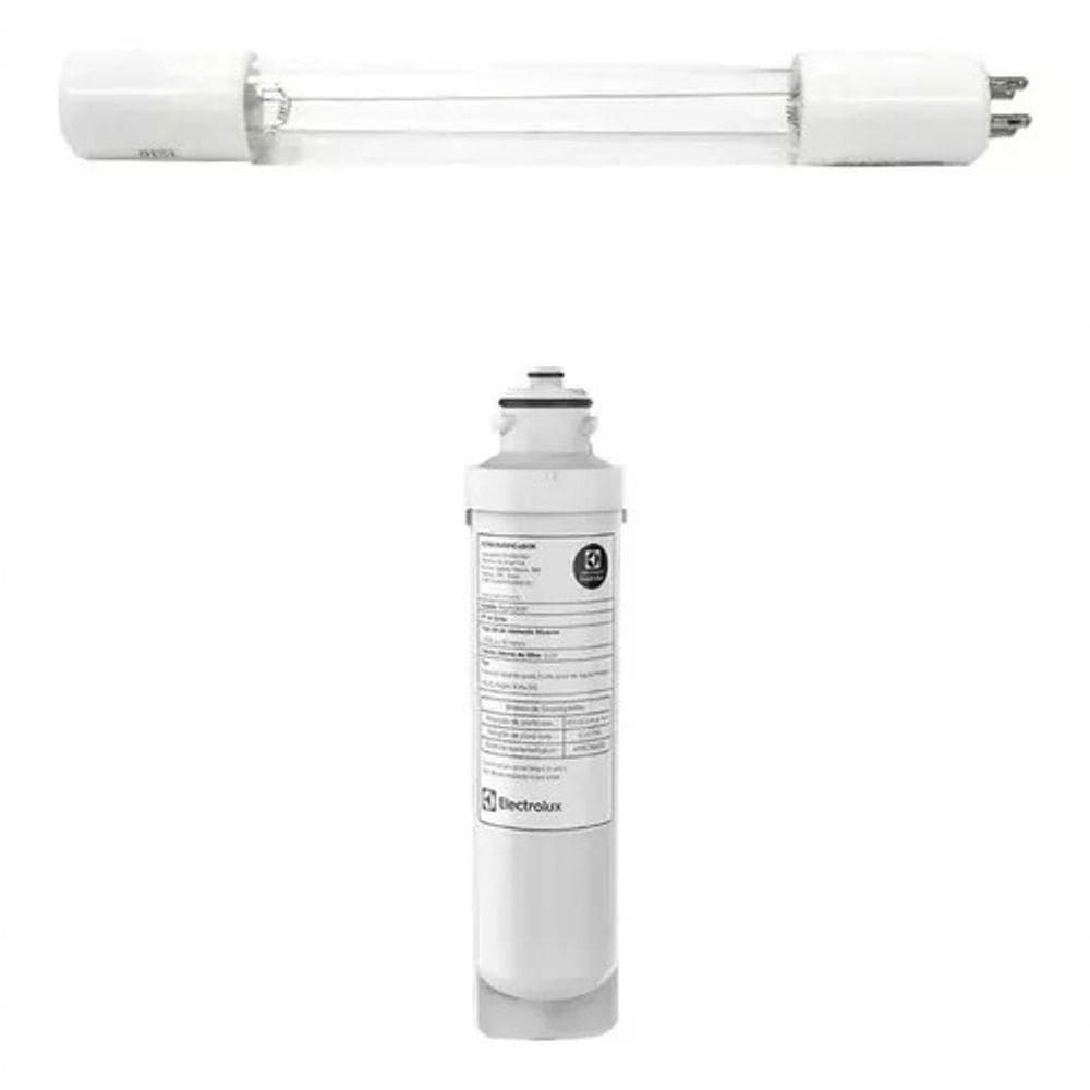 Kit 1 Refil Electrolux PA21G PA26G PA31G Com 1 Lâmpada UV