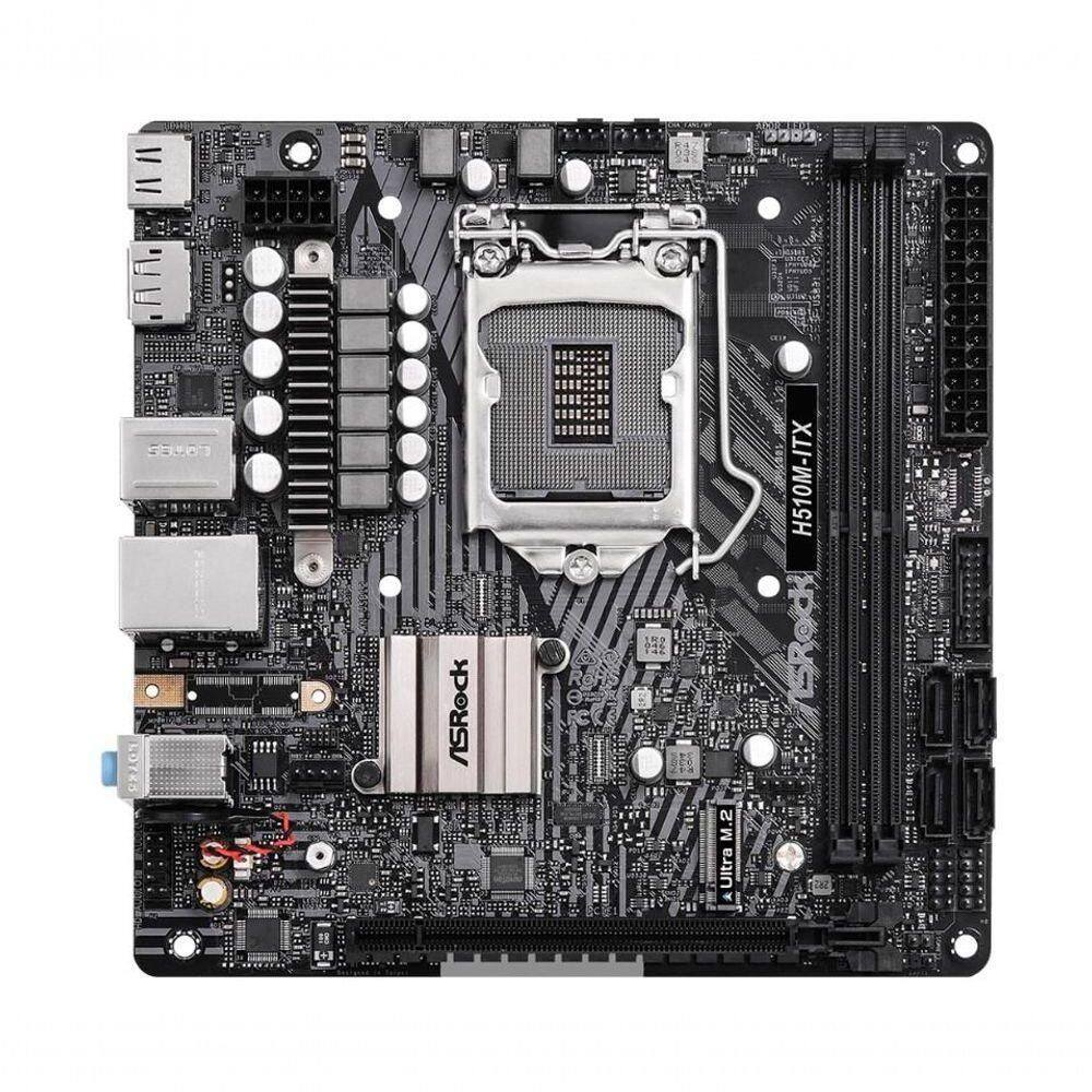 Placa Mae Asrock Mini Itx H510m-itx | Casas Bahia